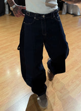 Carica l&#39;immagine nel visualizzatore di Gallery, Jeans BaggyFit DarkBlue
