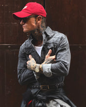Carica l'immagine nel visualizzatore di Gallery, CAMICIA WESTERN IN JEANS DARKGREY
