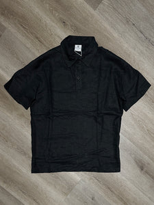 Coordinato Polo in Lino Black