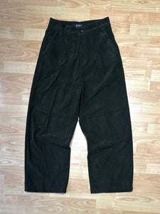 Panta SuperLooseFit a Costine VerdeArmy