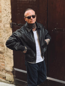 Bomber Used Ecopelle 8911 Moro