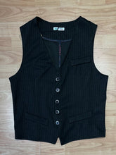 Carica l&#39;immagine nel visualizzatore di Gallery, Gilet Spigato Black
