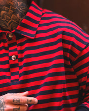 Carica l'immagine nel visualizzatore di Gallery, Polo Rugby OverSize Red&amp;Blue
