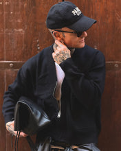 Carica l'immagine nel visualizzatore di Gallery, CARDIGAN JACKET CROPPED ZIP BLACK
