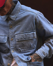 Carica l'immagine nel visualizzatore di Gallery, JAPAN WORKER IN JEANS LIGHTBLUE
