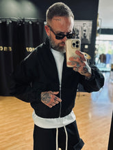 Carica l&#39;immagine nel visualizzatore di Gallery, Jacket Cropped OverSize Black
