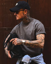 Carica l'immagine nel visualizzatore di Gallery, T-SHIRT NEW MEZZOCOLLO SEMIOVERSIZE IRON GREY
