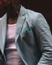 Carica l'immagine nel visualizzatore di Gallery, Blazer Oliver SlimFit MistoLino Sky
