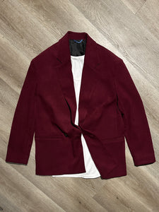 Giacca DoppioPetto Oversize Imperial Vellutino Bordeaux