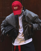 Carica l'immagine nel visualizzatore di Gallery, BOMBER ANNI ‘90 CROPPED DARK GREY
