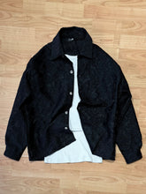 Carica l'immagine nel visualizzatore di Gallery, Camicia Cropped Ricamata Black
