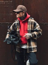 Carica l&#39;immagine nel visualizzatore di Gallery, Camicione Flanella MistoLana Cioccolato
