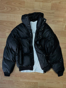 Piumino Cropped Black