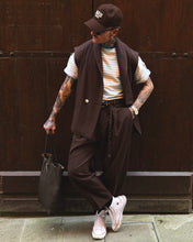Carica l'immagine nel visualizzatore di Gallery, Blazer Japan Smanicato Del Completo Takeshi Cioccolato
