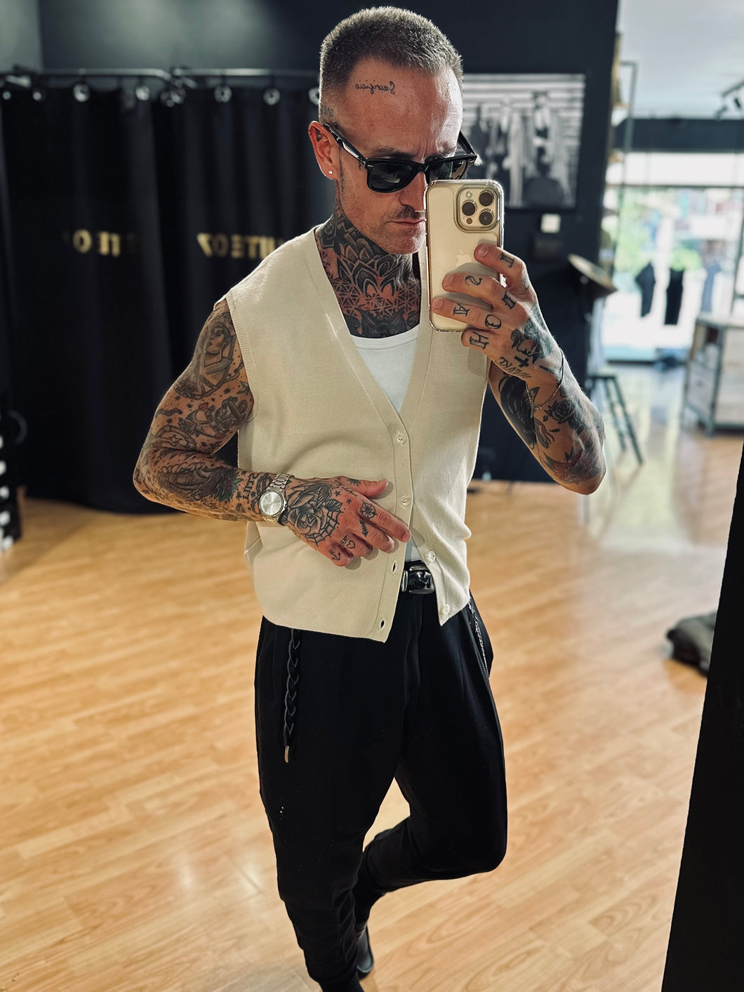 Gilet In Maglia MochaMousse
