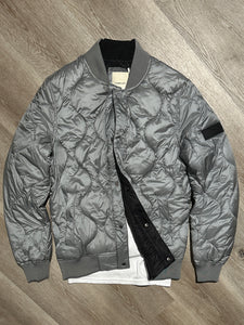 Bomber Trapuntato Silver