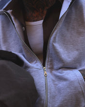 Carica l'immagine nel visualizzatore di Gallery, Felpa ZIP del Completo Sporty Garzata BoxyFit Grey
