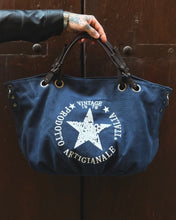 Carica l'immagine nel visualizzatore di Gallery, Bag Star In Tela Dark Blue
