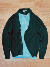 Carica l&#39;immagine nel visualizzatore di Gallery, Cardigan Chad MistoLana VerdeGucci
