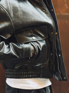 Bomber Ecopelle Imbottito 8887 Black