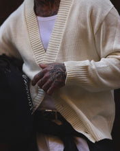 Carica l'immagine nel visualizzatore di Gallery, Cardigan SemiCropped in Filo Off-White
