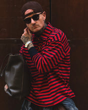 Carica l'immagine nel visualizzatore di Gallery, Polo Rugby OverSize Red&amp;Blue
