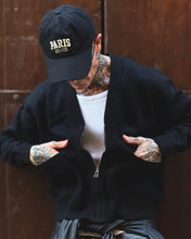 Carica l'immagine nel visualizzatore di Gallery, CARDIGAN JACKET CROPPED ZIP BLACK
