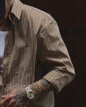 Carica l'immagine nel visualizzatore di Gallery, Camicia Cropped a Bacchetta MochaMousse
