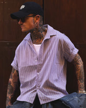Carica l'immagine nel visualizzatore di Gallery, Camicia Cropped BoxyFit Lilla
