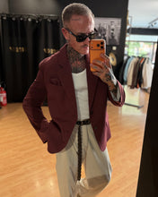 Carica l'immagine nel visualizzatore di Gallery, Blazer Imperial MonoPetto Bordeaux
