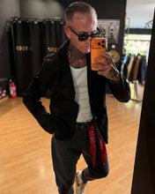 Carica l'immagine nel visualizzatore di Gallery, BLAZER STILE LANA COTTA BLACK
