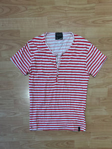 T-Shirt a Righe Red