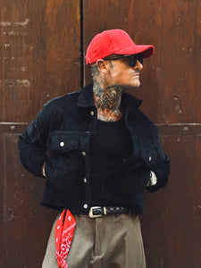 Jacket Cropped a Costine Black