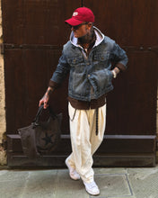 Carica l'immagine nel visualizzatore di Gallery, Panta BaggyFit MistoLino Off-White
