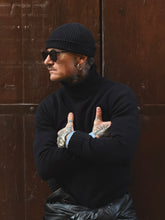 Carica l&#39;immagine nel visualizzatore di Gallery, Dolcevita MistoLana Black
