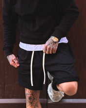 Carica l'immagine nel visualizzatore di Gallery, Bermuda Del Completo Sporty SuperLooseFit Black

