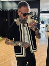 Carica l&#39;immagine nel visualizzatore di Gallery, Camicia Coordinato 80’s Black
