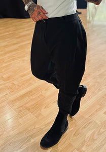 Panta Inv. LooseFit DoppiaPence Black