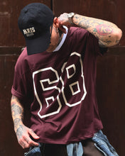 Carica l'immagine nel visualizzatore di Gallery, T-Shirt BoxyFit 68 Bordeaux
