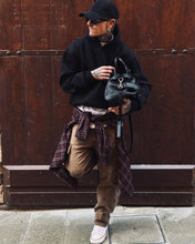 Carica l&#39;immagine nel visualizzatore di Gallery, Felpa BoxyFit Felpata Black
