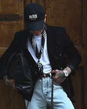Carica l'immagine nel visualizzatore di Gallery, Blazer DoppioPetto SlimFit MistoLino Black
