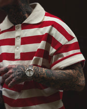 Carica l'immagine nel visualizzatore di Gallery, Polo a Righe OverSize Red
