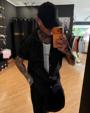 Carica l'immagine nel visualizzatore di Gallery, Camicia Del Completo Paride OverSize Black
