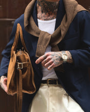 Carica l'immagine nel visualizzatore di Gallery, Blazer OverFit Due Bottoni BluNotte
