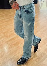 Carica l&#39;immagine nel visualizzatore di Gallery, Jeans FlareFit BlueUsed
