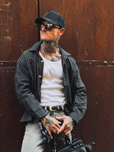 Carica l&#39;immagine nel visualizzatore di Gallery, Camicia in Check Black

