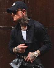 Carica l'immagine nel visualizzatore di Gallery, Camicia Panama in Lino Black
