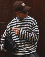 Carica l'immagine nel visualizzatore di Gallery, LONGSLEEVE CROPPED BABYBLUE&amp;CIOCCOLATO
