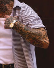 Carica l'immagine nel visualizzatore di Gallery, Camicia Cropped BoxyFit a Bacchetta Bordeaux
