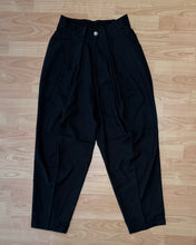 Carica l'immagine nel visualizzatore di Gallery, Panta BaggyFit MistoLino Black
